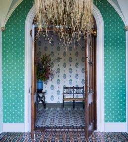 Palm Parade Wallpaper by Liberty Lacquer