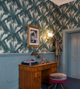 Palm Spring Wallpaper by Rebel Walls Teal
