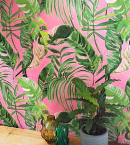Palmera Wallpaper by Ohpopsi Sable & Stone