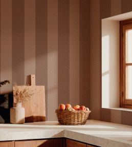 Palmeral Wallpaper by Coordonne Blush