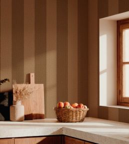 Palmeral Wallpaper by Coordonne Wheat