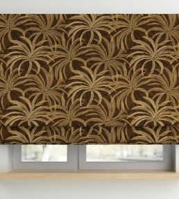 Palmetto Fabric by Arley House Cacao