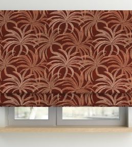 Palmetto Fabric by Arley House Carmine