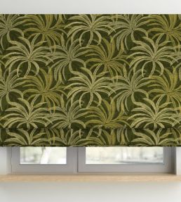 Palmetto Fabric by Arley House Celadon