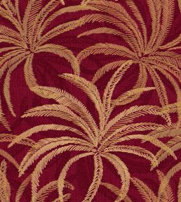 Palmetto Fabric by Arley House Goji