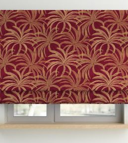 Palmetto Fabric by Arley House Goji