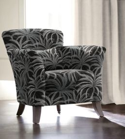 Palmetto Fabric by Arley House Lava