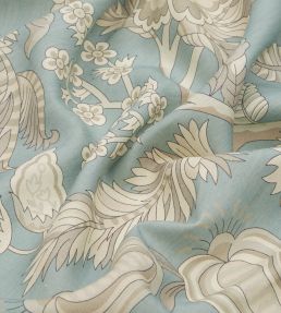 Palampore Trail in Landsdowne Linen Fabric by Liberty Lichen