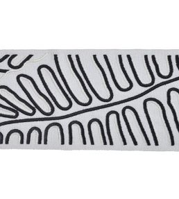Paloma Embroidered Braid 97mm Trimming by Houles Gesso