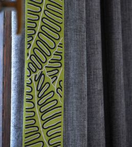 Paloma Embroidered Braid 97mm Trimming by Houles Gesso