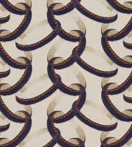 Paloma Fabric by Nobilis Navy