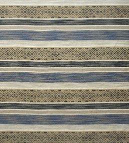 Pampas Fabric by Andrew Martin Indigo