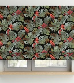 Panama Fabric by Arley House Jet Black