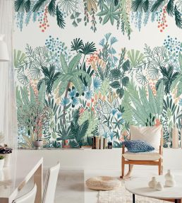 Foret D'emeraude Mural by Caselio Vert