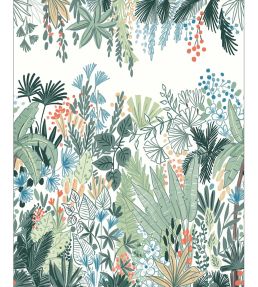 Foret D'emeraude Mural by Caselio Vert