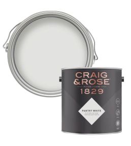 Pantry White 1829 Eggshell Paint by Craig & Rose Pantry White