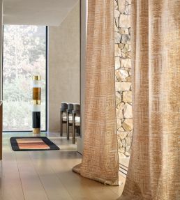 Papago Fabric by Casamance Noir