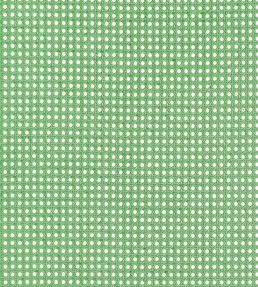 Paper Rattan Wallpaper by Thibaut Kelly Green