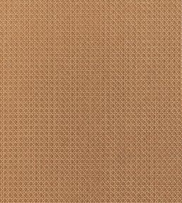 Paper Rattan Wallpaper by Thibaut Saddle