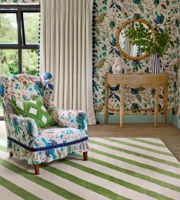 Harlequin Paper Straw rug Peridot 144317140200 Peridot