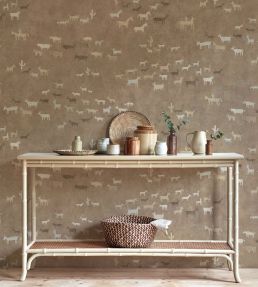 Paper Trail Wallpaper by Lewis & Wood Canyon