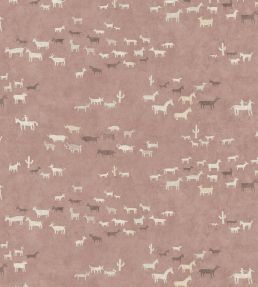 Paper Trail Wallpaper by Lewis & Wood Sunset