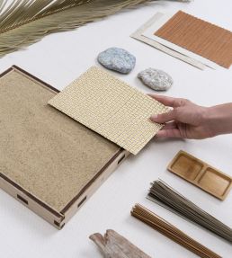 Paper Weave Metallic Wallpaper by Jannelli&Volpi Wheat