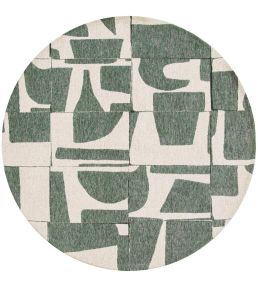 Louis De Poortere Papercut Round rug Sea Spray 115512 Sea Spray