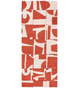 Louis De Poortere Papercut Runner rug Rust 115553 Rust