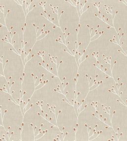 Papille Fabric by Camengo Terracotta