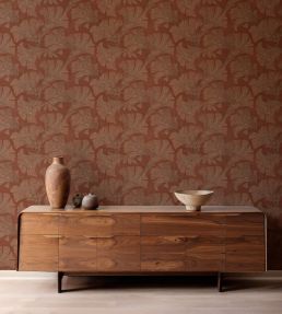Papyrus Wallpaper by Coordonne Clay