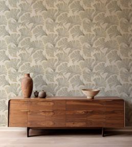 Papyrus Wallpaper by Coordonne Nacre