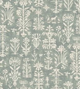 Papyrus Wallpaper by Lewis & Wood Eu De Nil