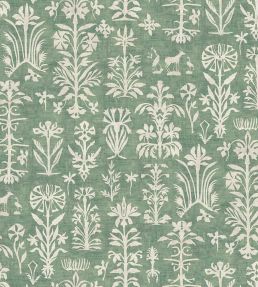 Papyrus Wallpaper by Lewis & Wood Malachite