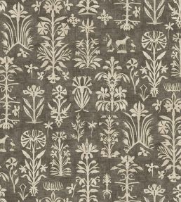 Papyrus Wallpaper by Lewis & Wood Nero