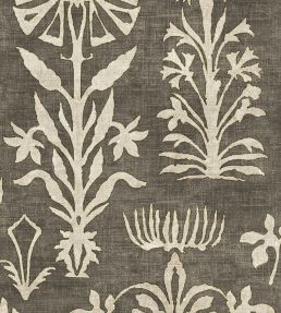 Papyrus Wallpaper by Lewis & Wood Nero