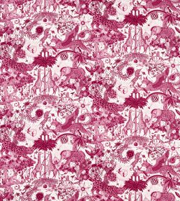 Paradise Lost Fabric by Clarke & Clarke Berry