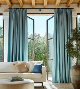 Paradiso Fabric by Clarke & Clarke Pebble