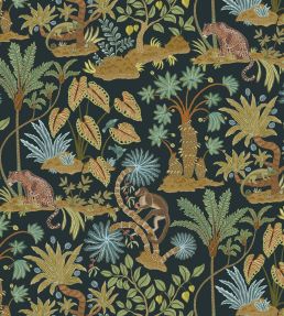 Paradisum Wallpaper by Josephine Munsey Navy