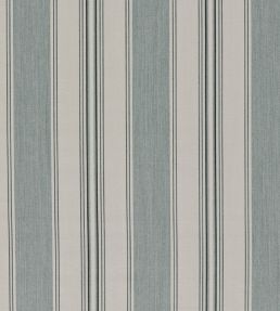 Parasol Stripe Fabric by Zoffany Dufour/Chalk