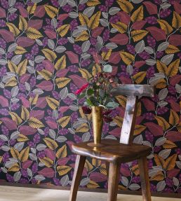 Paraty Wallpaper by Casadeco Lilas