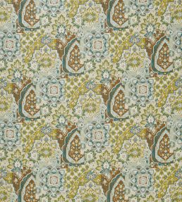 Paridaiza Fabric by Nina Campbell Aqua/Green