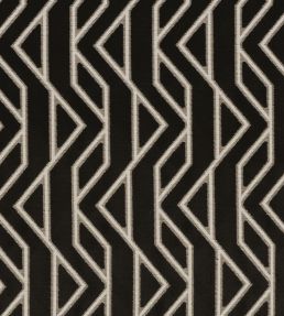 Parioli Fabric by Casamance Noir De Lune