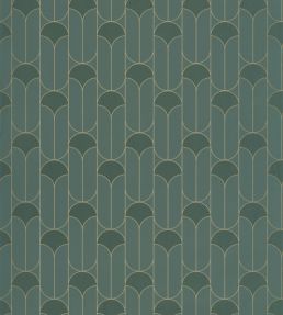 Paris Wallpaper by Caselio Vert Anglais