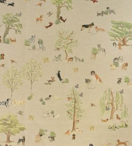 Park Life Fabric by Andrew Martin Natural