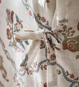 Partridge & Pear Fabric by Sanderson Fig/Wheat