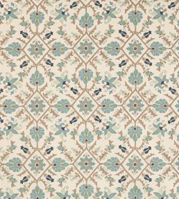Pashley Fabric by Colefax and Fowler Old Blue