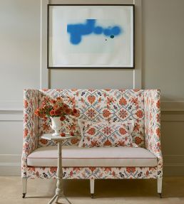 Pashley Fabric by Colefax and Fowler Blue