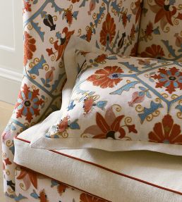 Pashley Fabric by Colefax and Fowler Blue