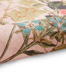 Clarke & Clarke Passiflora rug Blush CCPASSBLWA7615 Blush